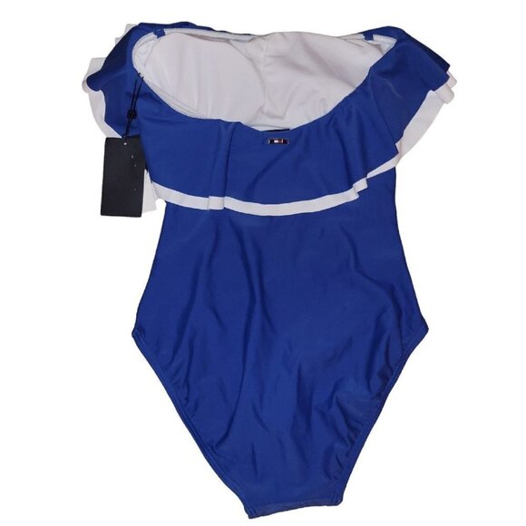 TOMMY Hilfiger Women's Standard One Piece Swimsuit. Size 6. New With Tags $108 - Picture 3 of 5